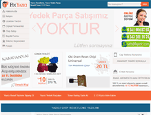 Tablet Screenshot of fixyazici.com